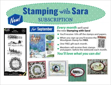 Stamping with Sara - September  Subscription